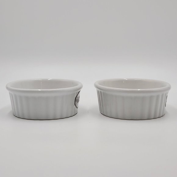 Whisker City Ceramic Meow Bowls – set of 2 - Picture 5 of 15